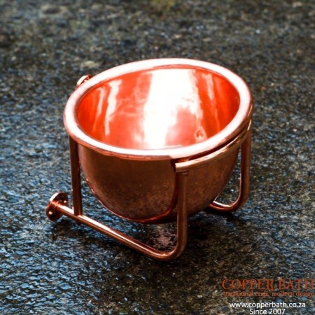 copper basin and bracket