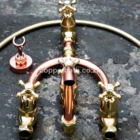 BM 002 custom design copper brass bath mixer