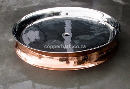 Copper nickel shower tray