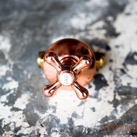 Copper nickel and brass tap