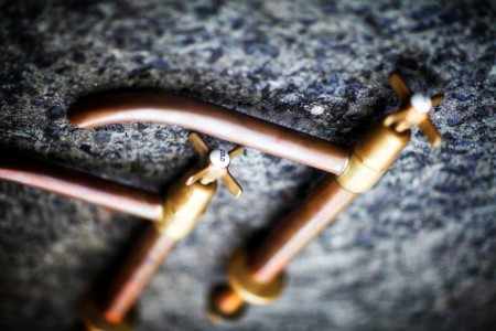 pillar tap copper brass nickel