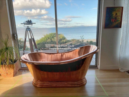 copper installation 2022 tasmania australia copper bath