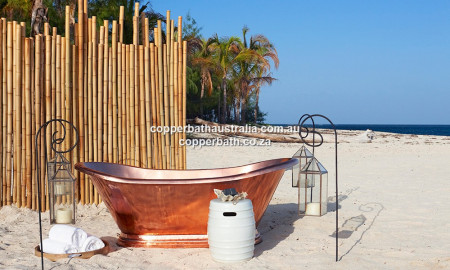 copper bath africa indian ocean island style