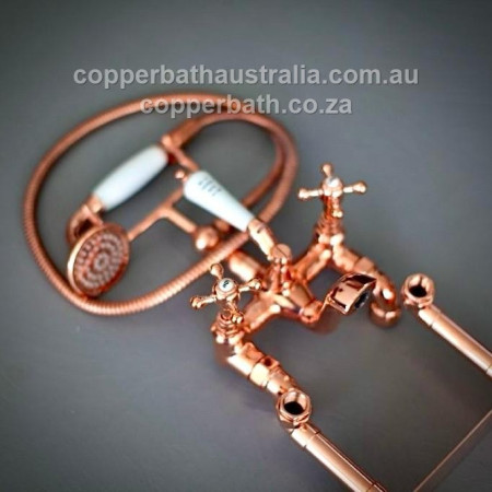 copper bath stand pipes hand shower